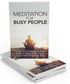 MEDITATION FOR BUSY PEOPLE