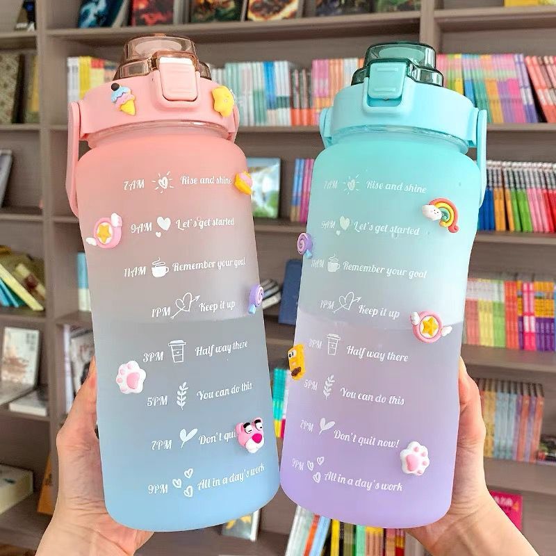 2L Portable Large-Capacity Water Bottle