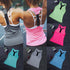 Casual Sleeveless Women  Yoga Shirts