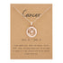 Women 12 Constellation Rose Gold Animal Necklace