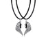 Angel Devil Wings Pair Lovers Necklace